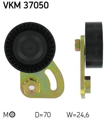Rolo tensor da correia trapezoidal estriada SKF ref. VKM 37050